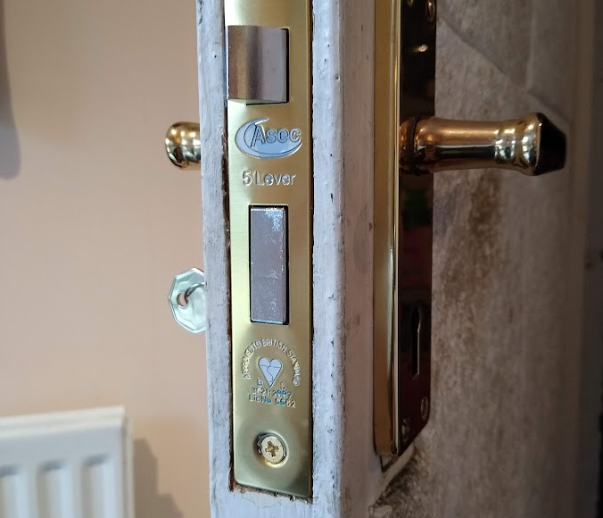 CraftLock - 5-lever door lock fitting