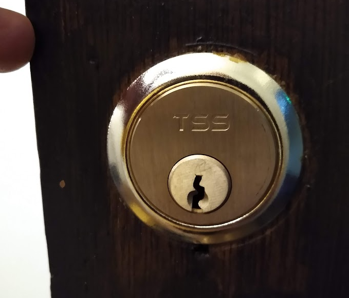 Birmingham locksmith customer new door lock