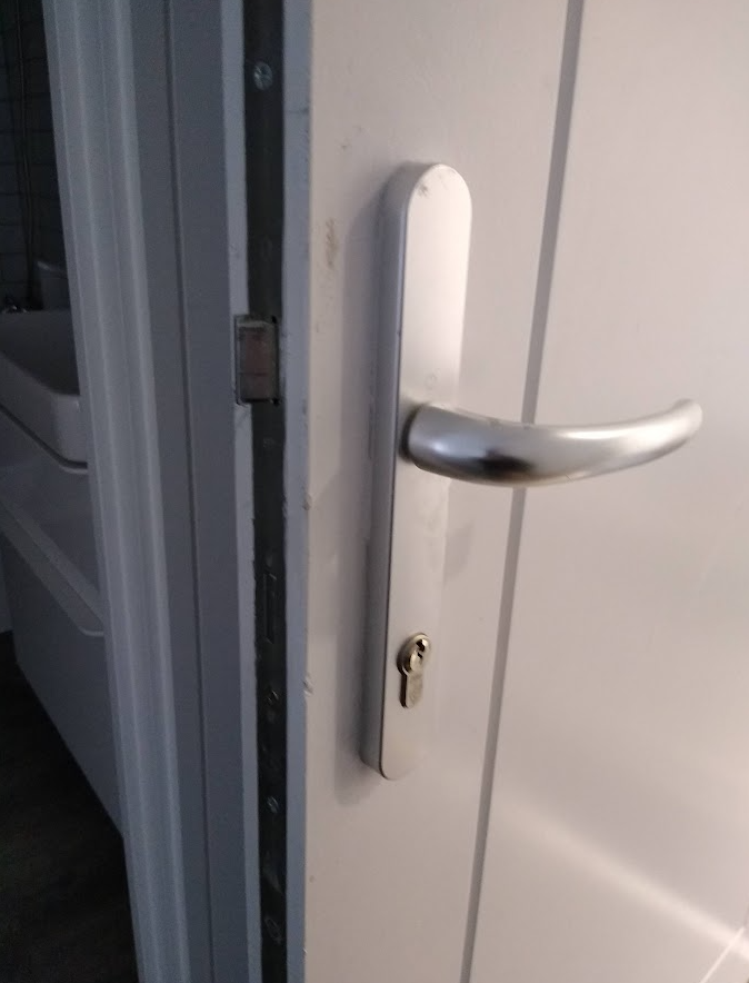 Customer door handle and lock upgrade