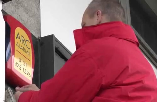 Burglar alarm system from Arc Alarms in Birmingham