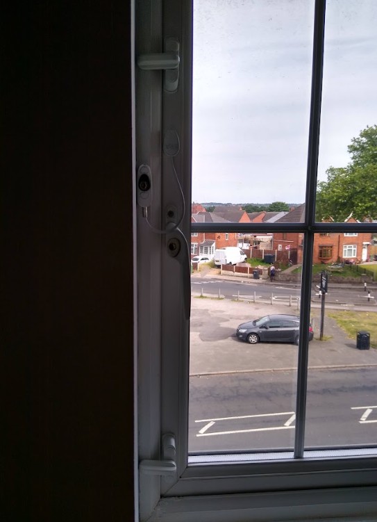 Window restrictor with Sash Stoppers