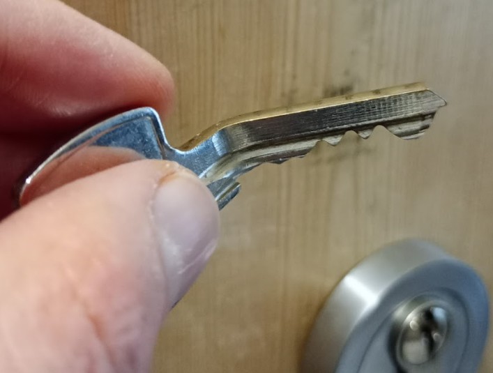 I broke my key