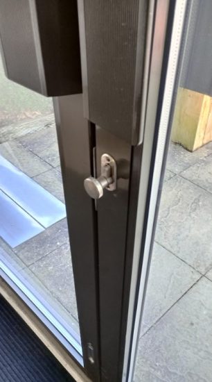 Shop door lock repair