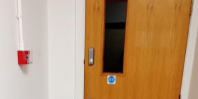 Commercial internal door fault fixing