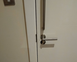 CraftLock locksmith installed thumbturn lock at supported living propert in Birmingham