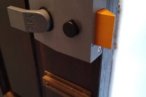 Yale lock installation