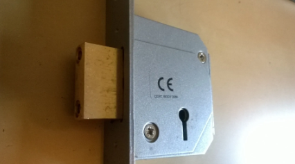 Traditional mortice lock